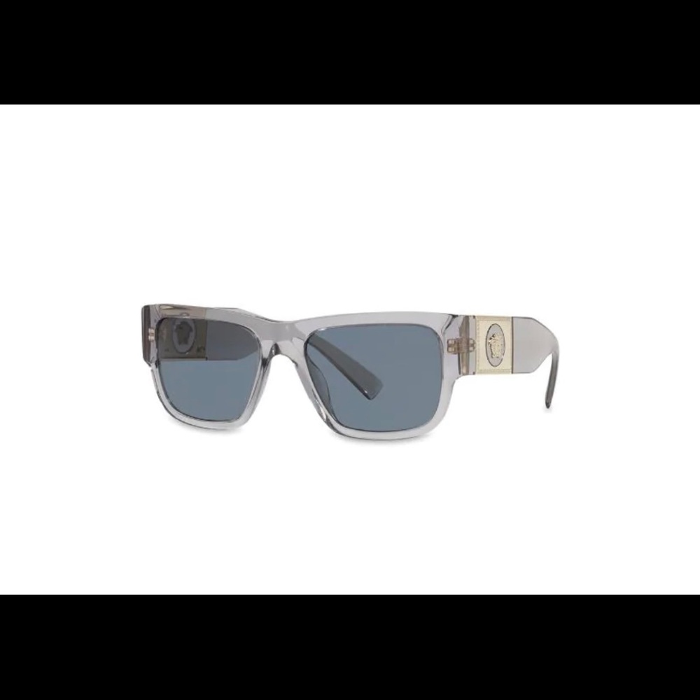 COPY - Versace Medusa Stud Rectangle-Frame sunglasses